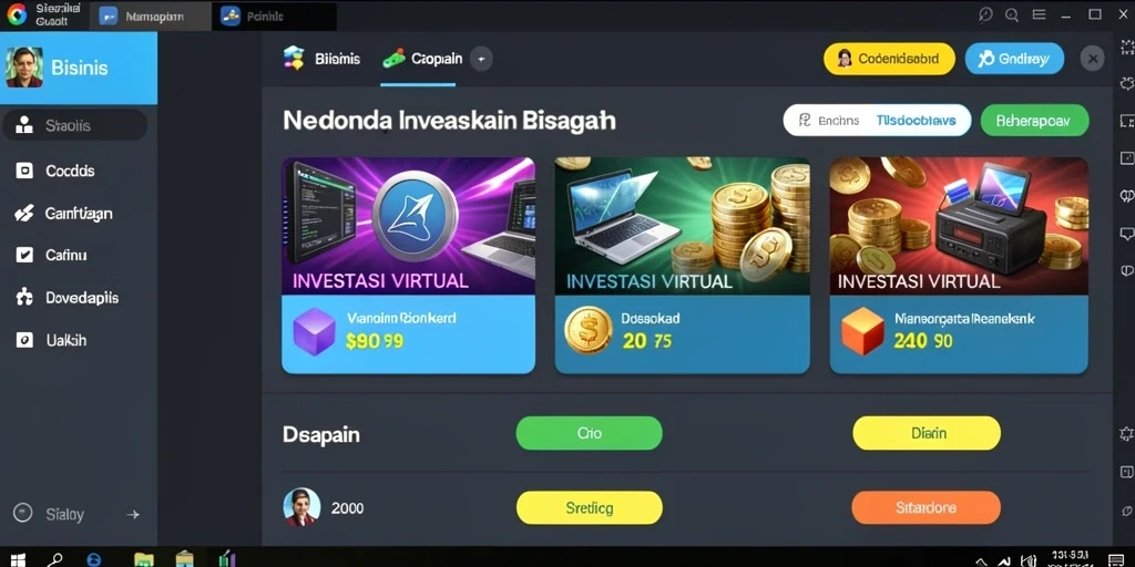 tempur99 - Tampilan antarmuka pengguna yang intuitif dan menarik.